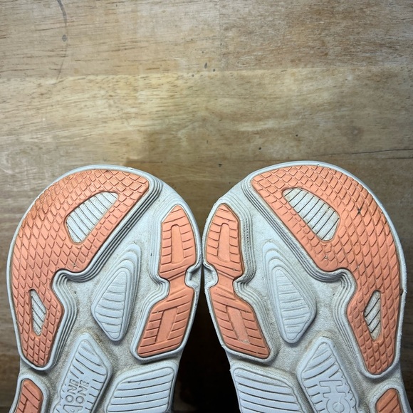 Hoka One One Bondi 7 CUSHIONED Womens Size 7.5 Running Shoes Sneakers Gray - Picture 11 of 14